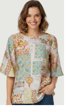 Corfu - Summer Whisper Blouse