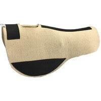 Dolan Saddle Pad - Shape Contoured - White