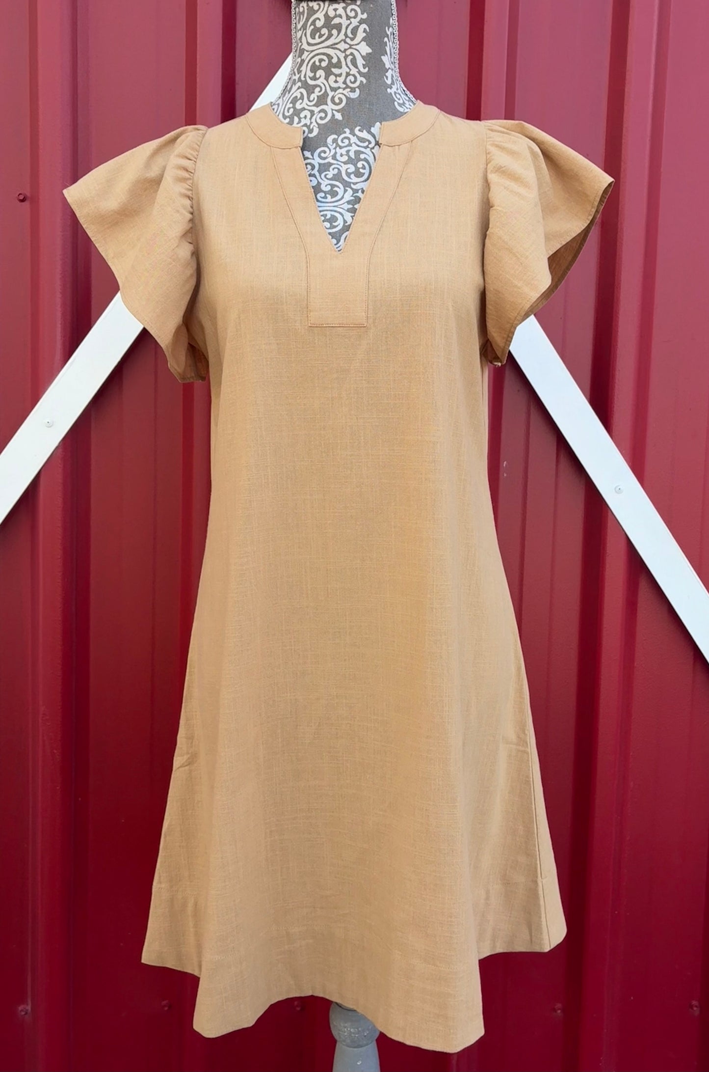 Florence - Mia Dress Tan