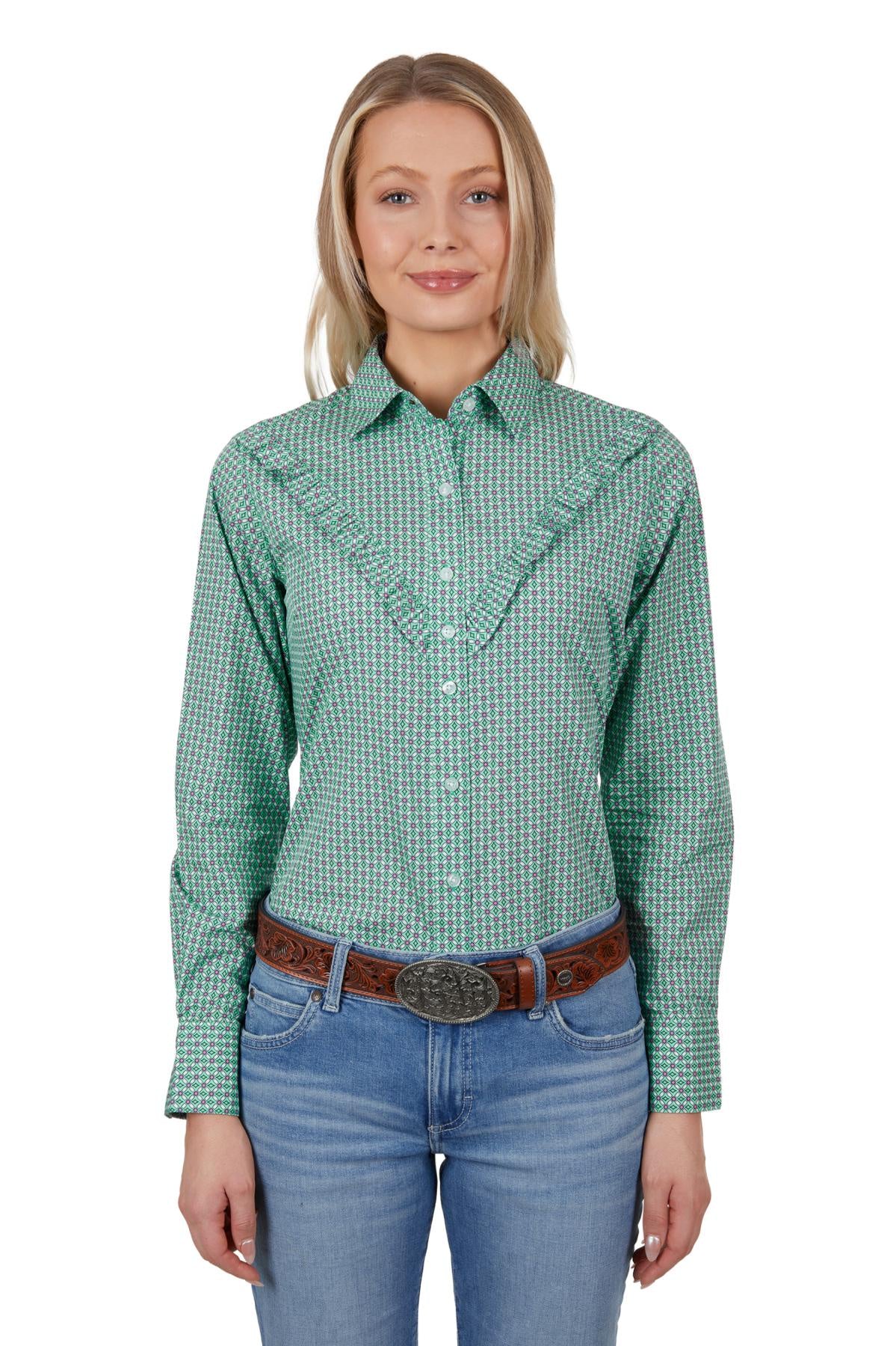 Womens Jenna LS Shirt