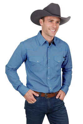 Pure Western Men's Seth Long Sleeve Shirt