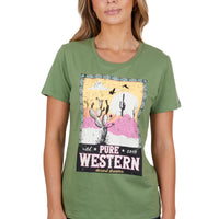 Women Pure Western Lauren S/S Tee