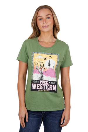 Women Pure Western Lauren S/S Tee