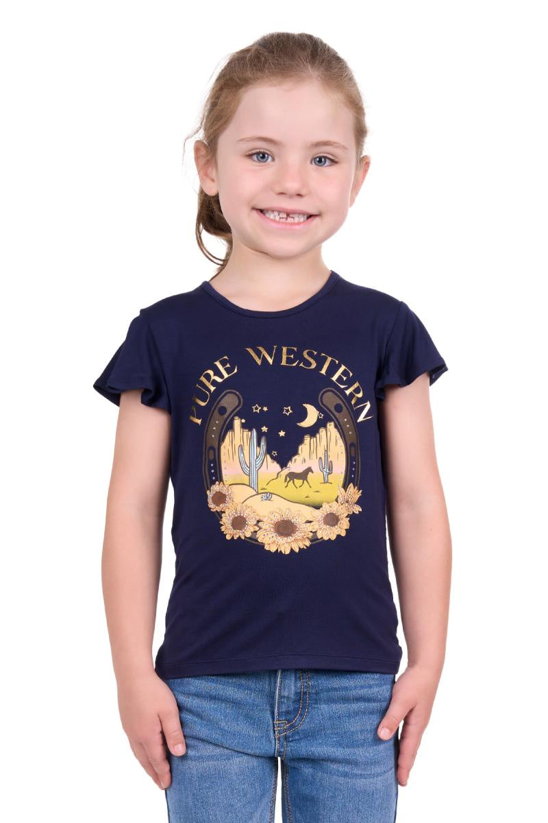 Girls Pure Western Ariana S/S Tee Shirt