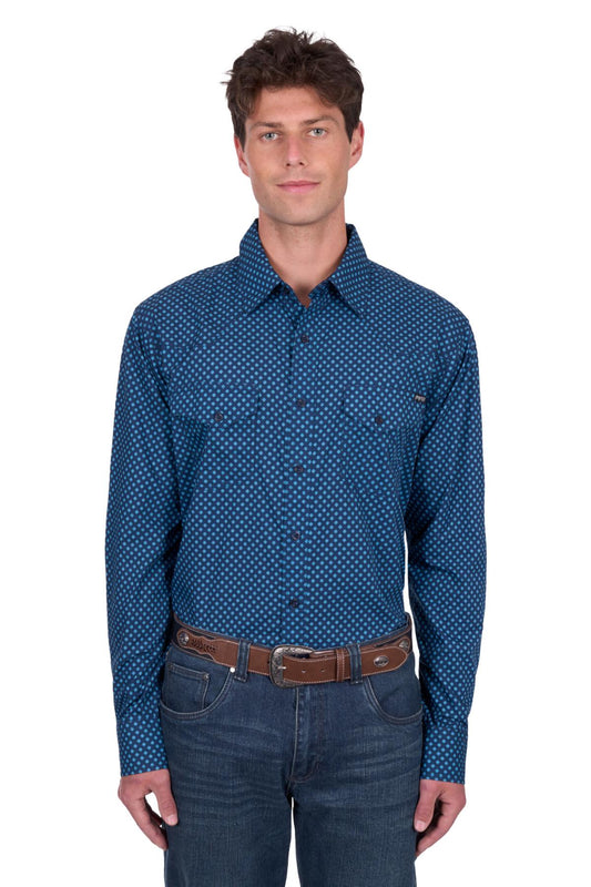 Pure Western - Mens Brandon Long Sleeve Shirt