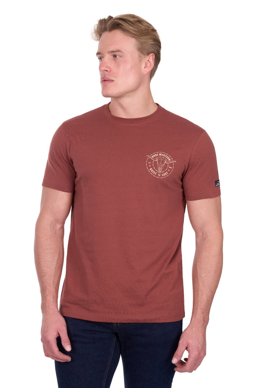 Pure Western - Walker Tee Rust