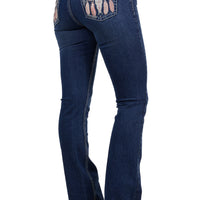 Pure Western Women's Ava Boot Cut Jean - Indigo