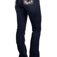 Pure Western Women's Zoe Boot Cut Jean - Midnight