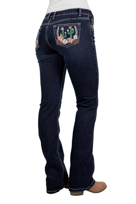 Pure Western Zoe Boot Cut Jean - Midnight