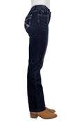 Pure Western Kim High Rise Boot Cut Jeans - Midnight