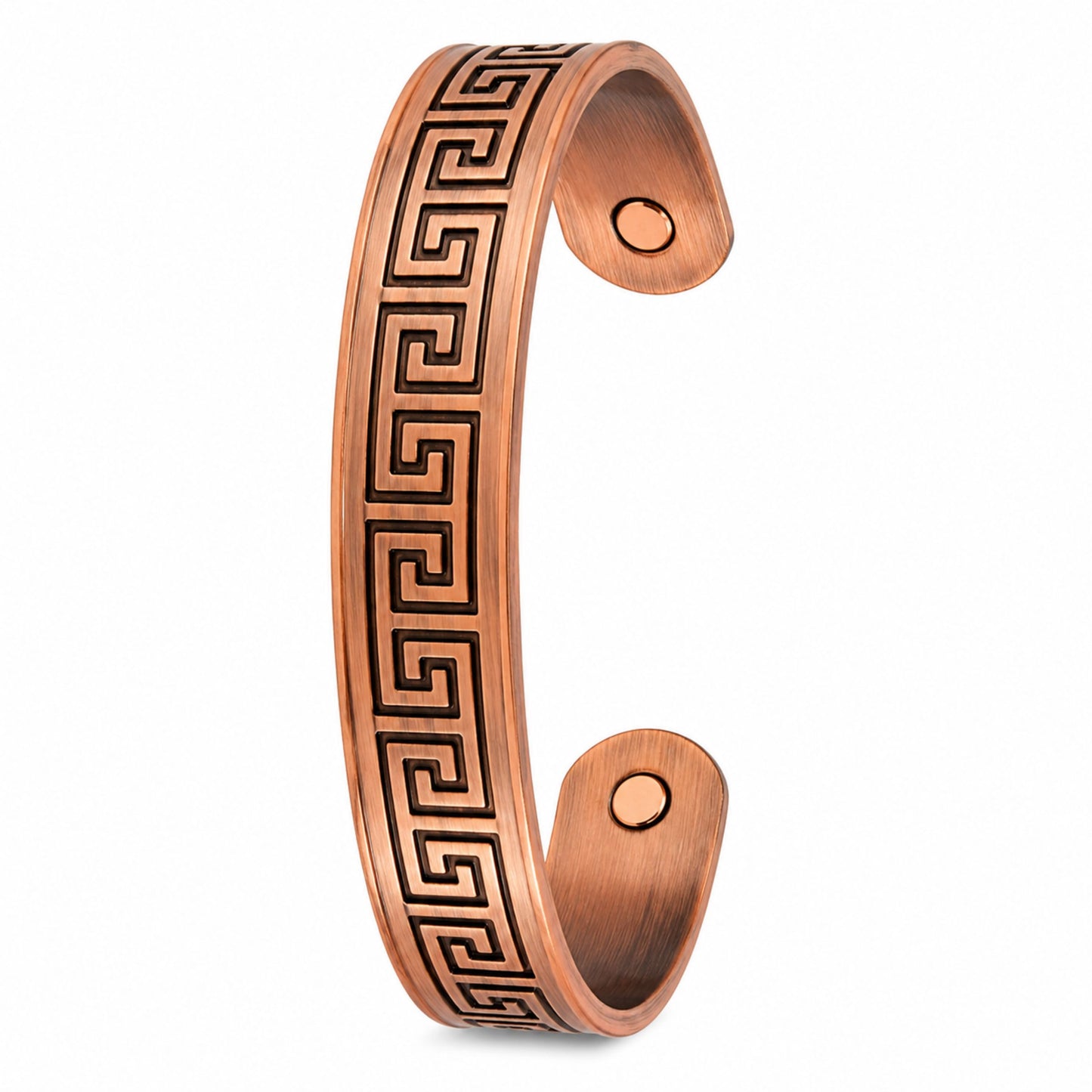 Copper Bracelet - Meander Motif