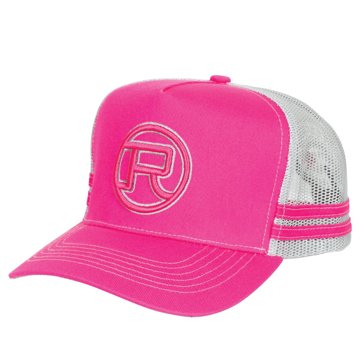 Roper - Trucker Cap Logo Hot Pink