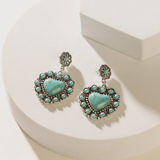 Placid Heart Earrings