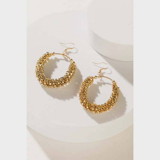 Starglow Beaded Earrings