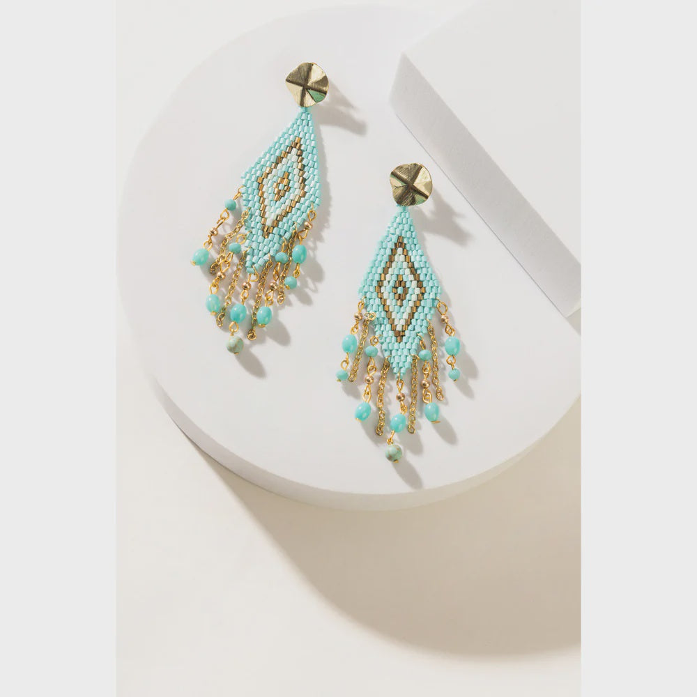 Mesa Rain Dance Beaded Earrings