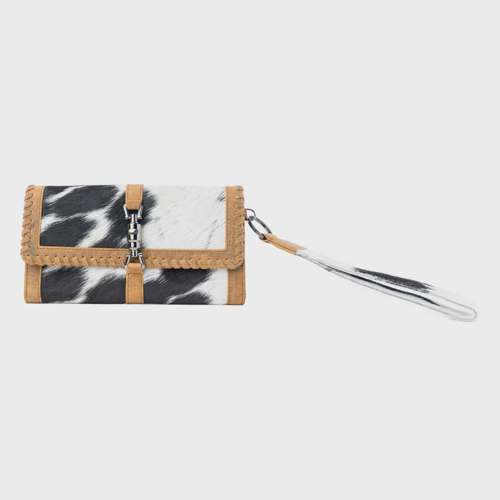 Oracle Ember Hairon Leather Wallet Black