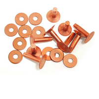 Copper Rivet & Burrs 5/8" (16mm) 8G