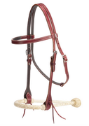 Fort Worth Paco Headstall w/Bosal - Latigo