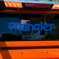 Wrangler Ute Sticker