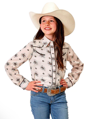 Roper Girls Karman Special Collection Long Sleeve Shirt