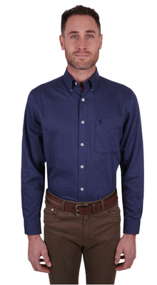 Thomas Cook Men's Dane Long Sleeve Shirt - Dark/Navy