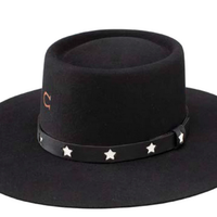 Charlie One Horse Cosmic Cowgirl Black Hat