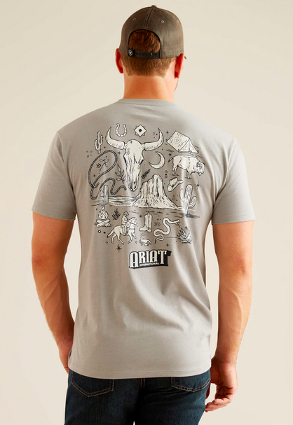 Ariat Tee South West Elements - Stone