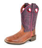 Pure Western Child's Hadley Boot - Brown / Purple