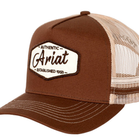 Ariat Patch Trucker Cap - Dachshund Brown