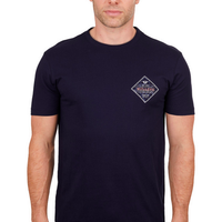 Bullzye Men's Tony Short Sleeve Tee - Navy