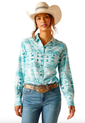 Ariat Women's Western Ventek Stretch Long Sleeve Shirt - Nora Print