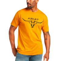 Ariat Men's Ariat Bred In The USA T-shirt Size Small - Buckthorn Heather