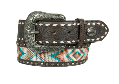 Pure Westen Women's Carla Belt - Dark Tan