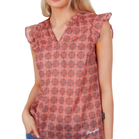 Wrangler Women's Miranda Blouse - Multi