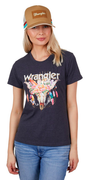 Wrangler Women's Jayde Short Sleeve Tee - Charcoal Marle