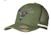 Wrangler Utah High Profile Trucker Cap - Olive