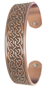 Copper Bracelet Celtic Knot Bangle