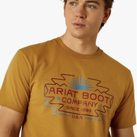 Ariat Men's Amigo Short Sleeve Tee - Harvest Gold