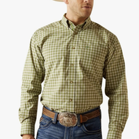 Ariat Men's Pro Eilad Long Sleeve Shirt - Green