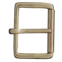 Half Military Buckle - Brass