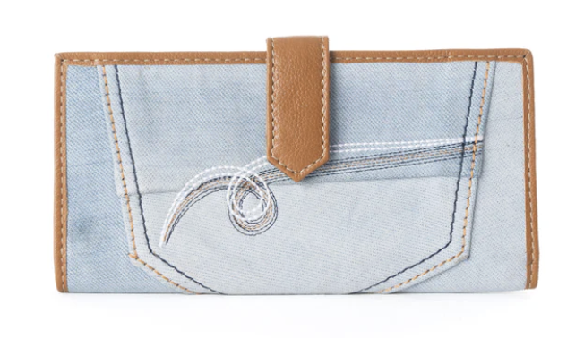 Sway Woven Fabric Wallet