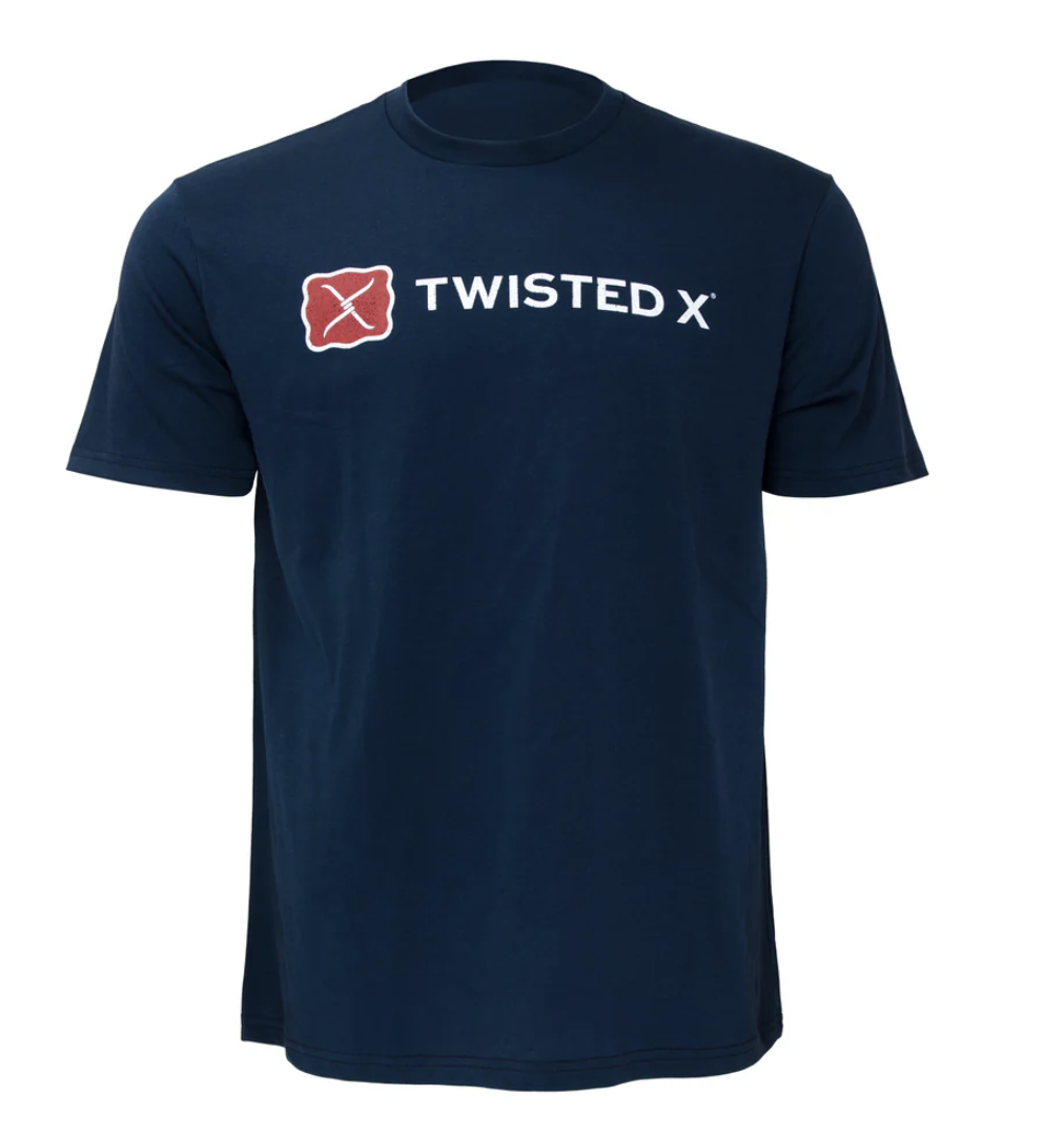 Twisted X - Navy Logo