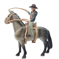 Figurine - Cowboy & Appaloosa