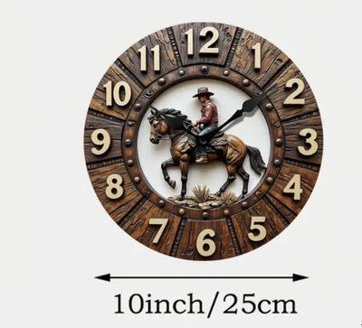 Clock - Cowboy