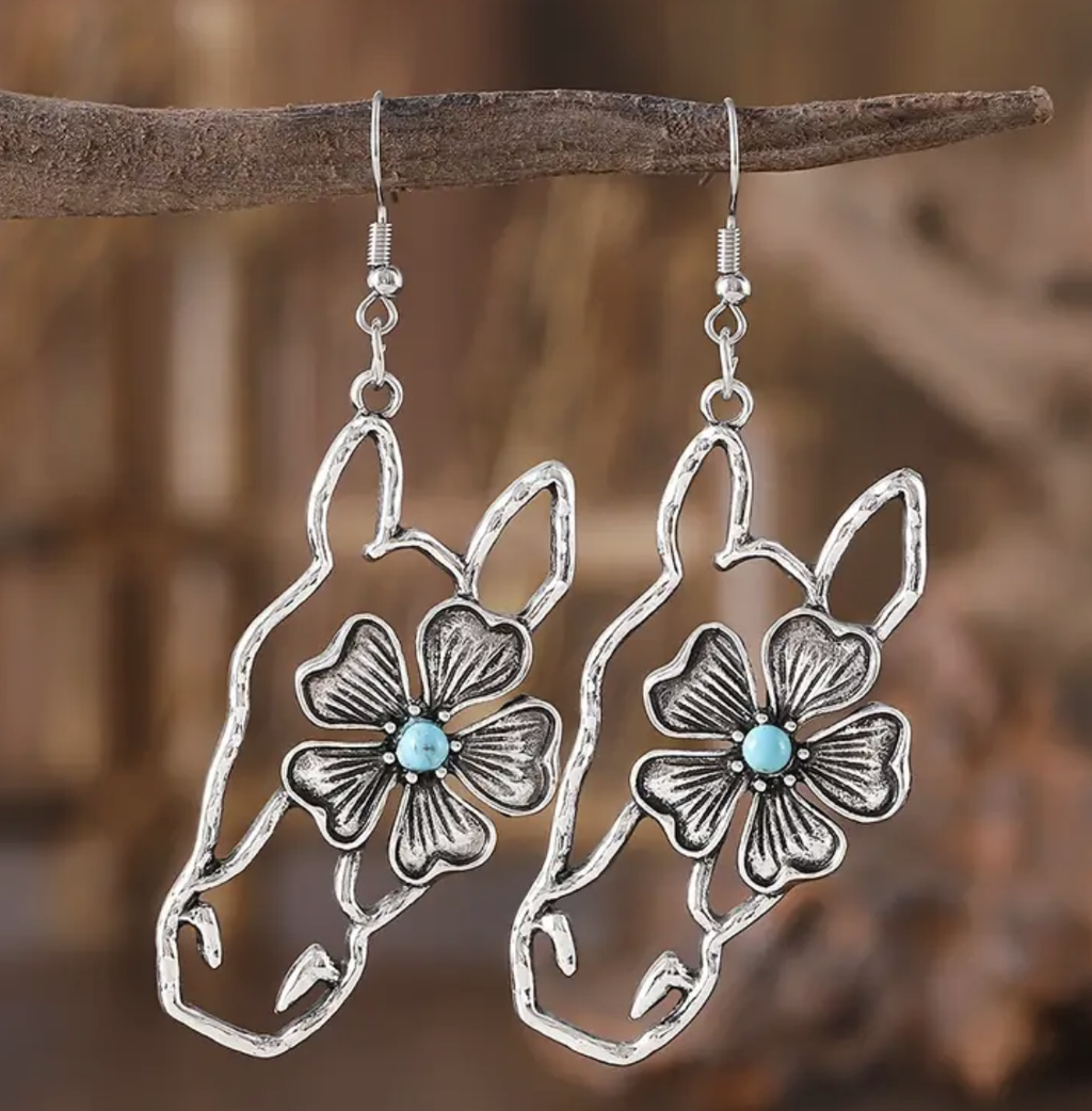 Earrings - Horse Head