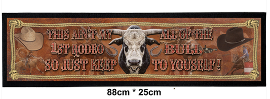 Bar Mat - Keep The Bull
