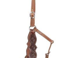 Elu Leather Floral Halter