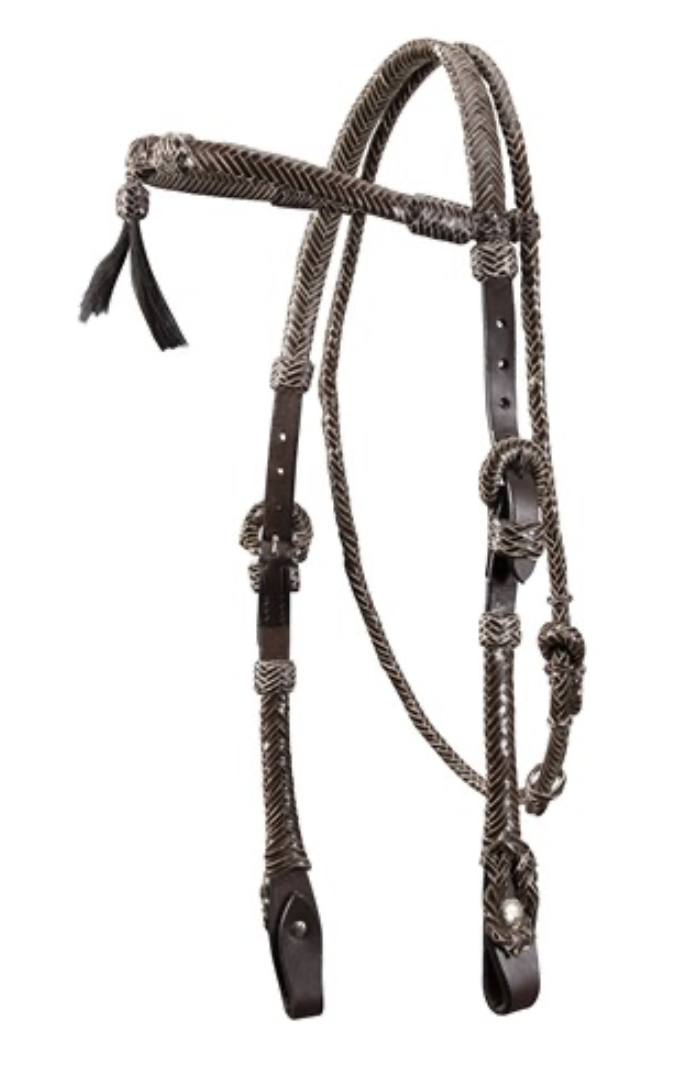 Braided Western Headstall