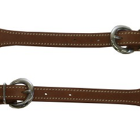 Rawhide End Spur Straps Latigo