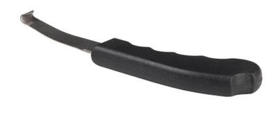 Hoof Knife Single Edge Plastic Handle